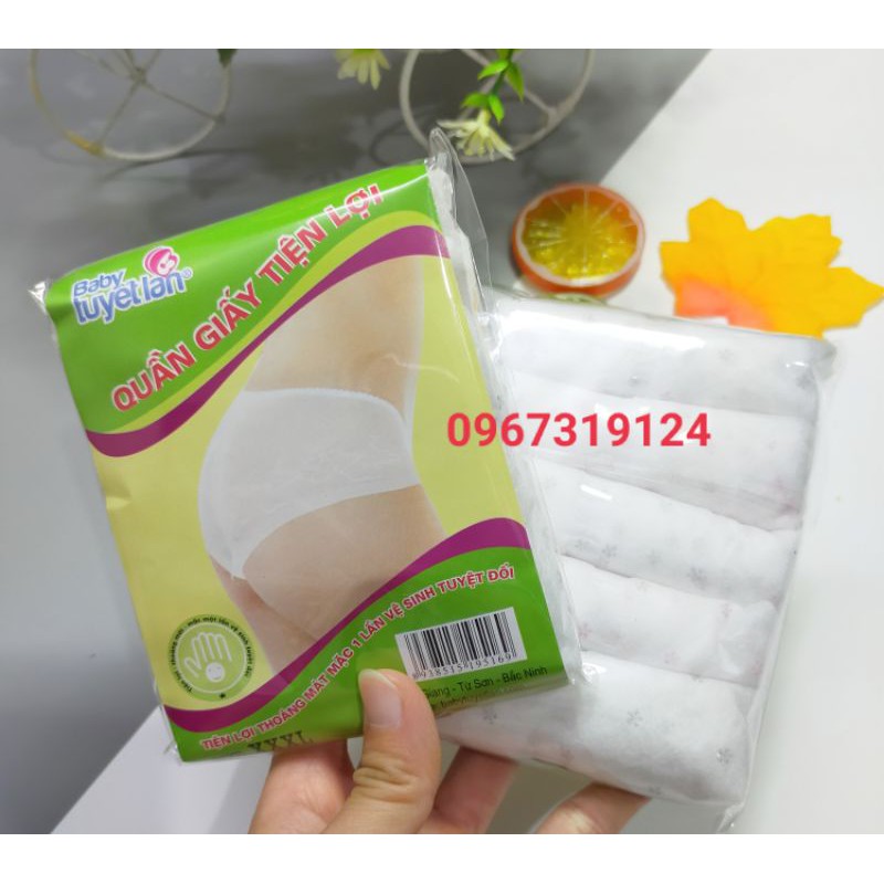 5 chiếc quần lót giấy cho mẹ sau sinh