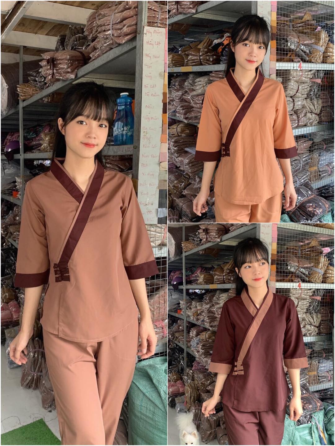 Đồ Lam Đi Chùa # 3 Nút Kate