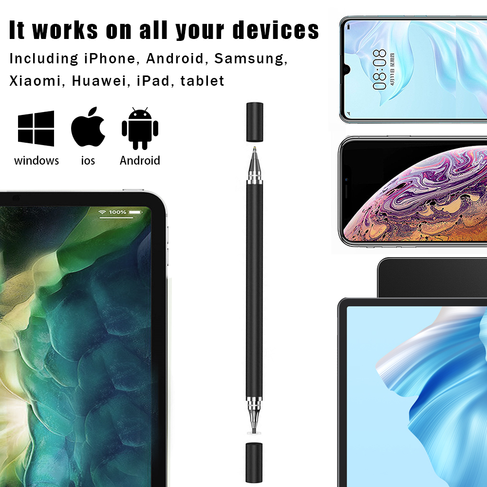 Aweisuan High Quality 2 In 1 Stylus Pen For Cellphone Tablet Capacitive ...