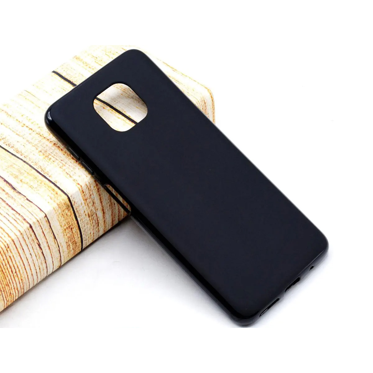 Motorola Moto G Power 2021 Back Cover Soft Plain Black Case For Motorola Moto G Power 2021