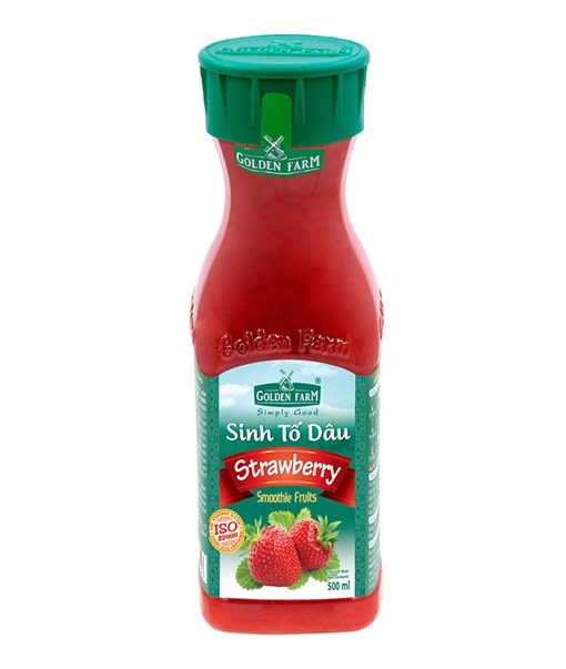 Sinh tố golden farm chai 500ml