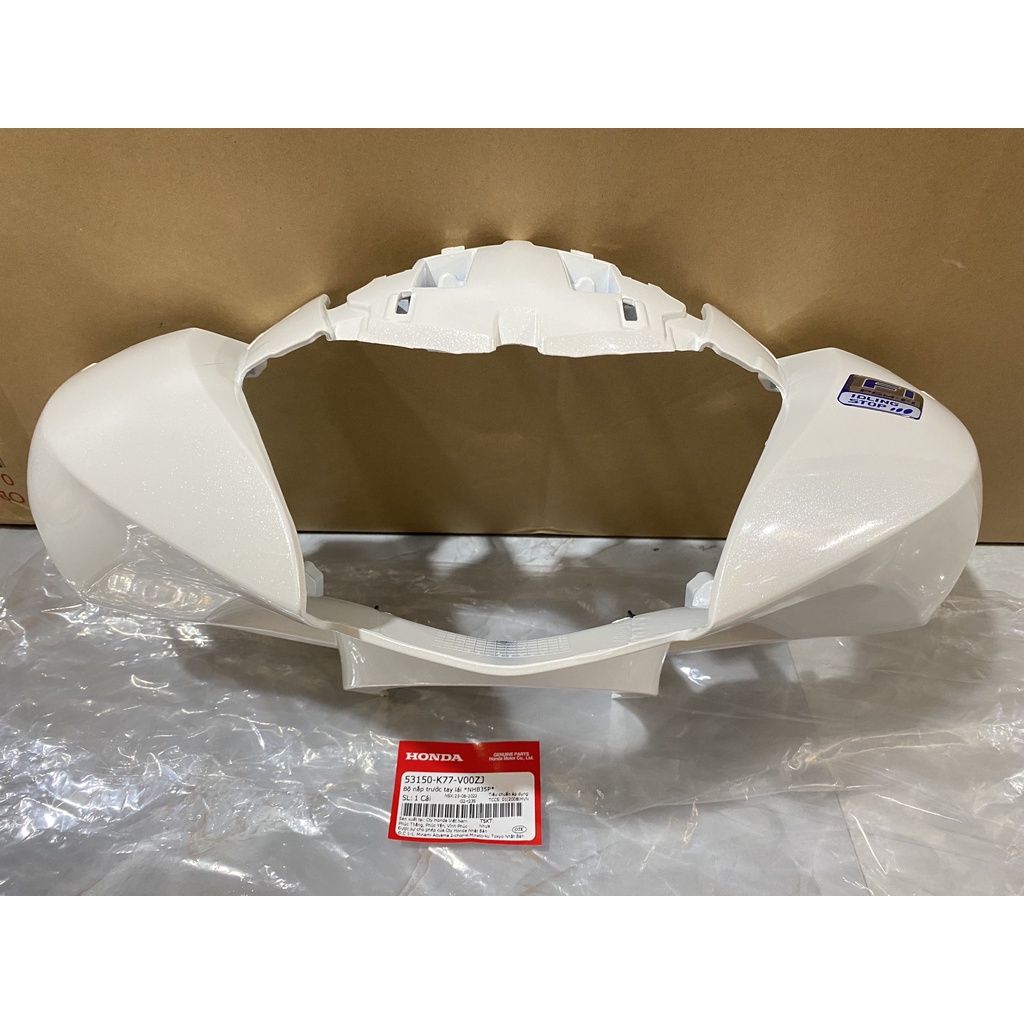 Bộ nắp trước tay lái | bàn thờ SH 125/150 màu Trắng chính hãng Honda