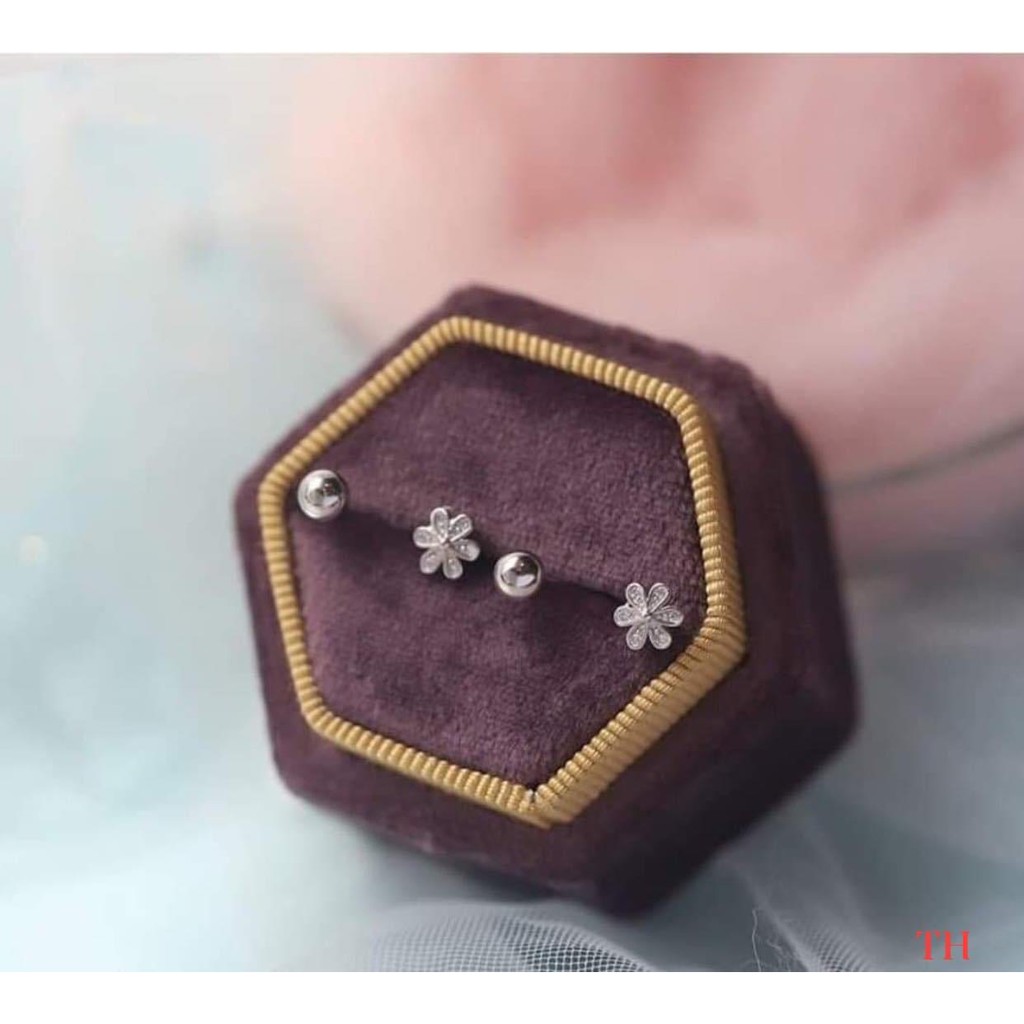 Bông tai cực đáng yêu bạc ta
