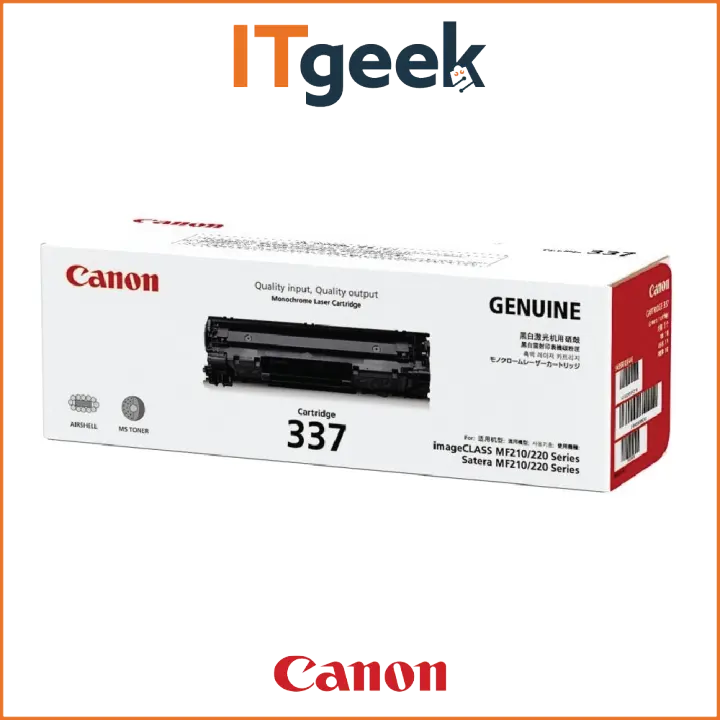 Canon Toner Cartridge 337 For Imageclass Mf210 Mf2 Series Mf237w Lazada Singapore