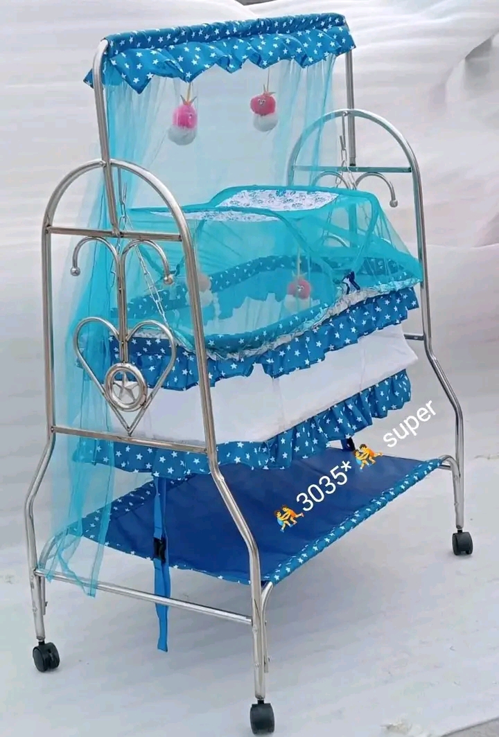 Stainless%20Steel%20Dolna%20Bed%20For%20New%20Born%20Baby%20A%20Cozy%20Nest%20Cradle%20model%20no%20%20SS-3035%20Super%20With%20Full%20Support%20%20%20dolna%20bed%20with%20mosquito%20net%20Bacchader%20Dolna%20Baby%20Dolna%20-%20Image%202