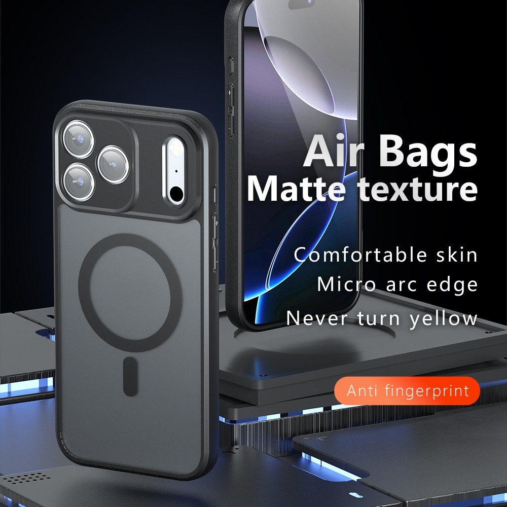 For%20iPhone%2017%20Pro%20Max%20Case%20Wireless%20Charging%20Matte%20Translucent%20Clear%20Soft%20Silicone%20Casing%20Protection%20Hard%20Shockproof%20Back%20Cover%20-%20Image%204