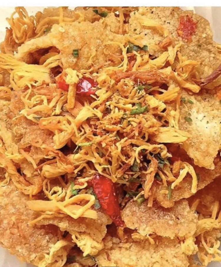 200g cơm cháy bể mắm hành loại ngon