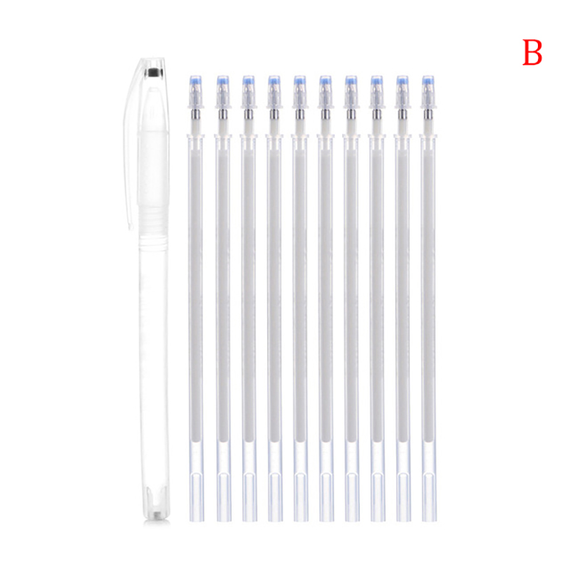 UNI 10 chiếc Bút xóa được Nhiệt Đánh dấu vải biến mất nhiệt độ cao