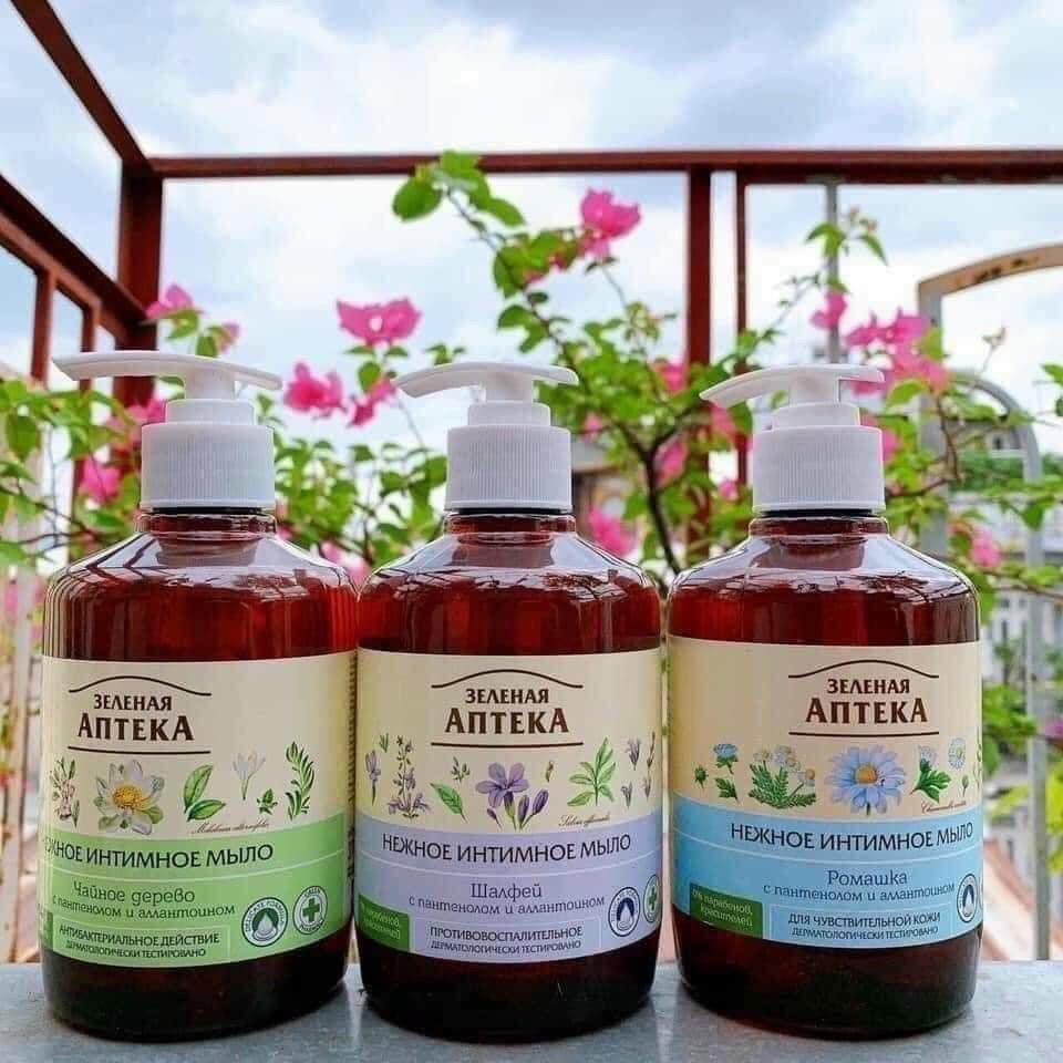 Dung dịch vệ sinh Anteka dạng gel Pharmacy (Apteka) 370ml
