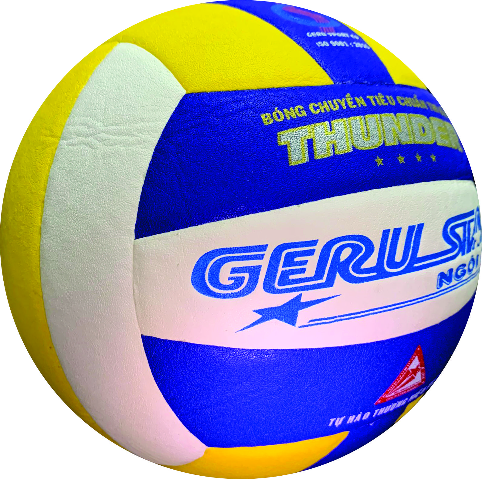 Bóng chuyền PU 4 Sao THUNDER số 5 GERU SPORT