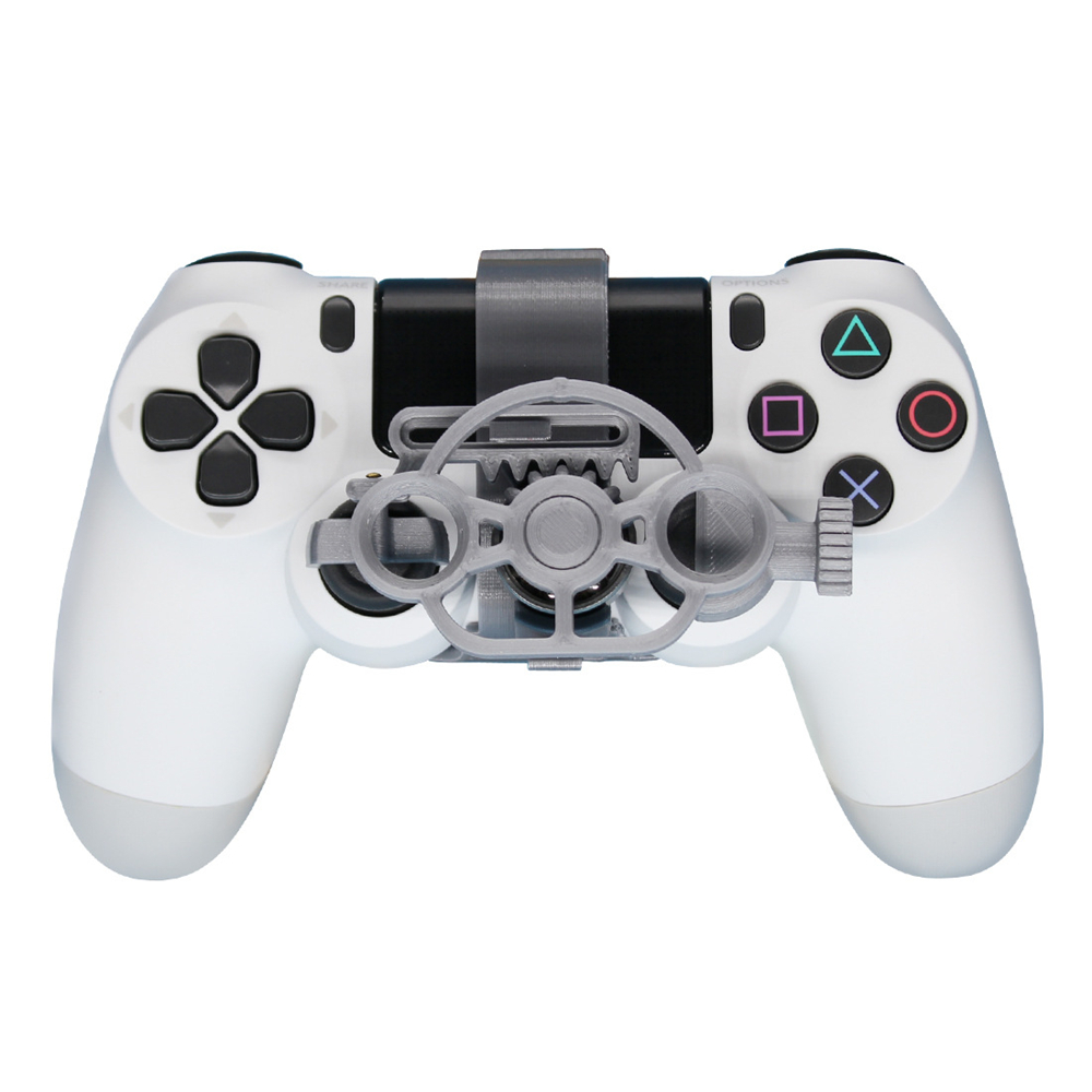 Cho PS4 Điều Khiển Trò Chơi Đua Xe Mini Chỉ Đạo 3D In Ấn Bánh Xe Phụ Trợ Điều Khiển Bộ điều khiển trò chơi Giả Lập Gamepad