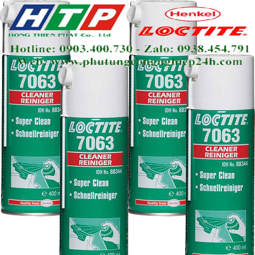 Chai xịt tẩy rửa dầu mỡ loctite 7063 – 400ml