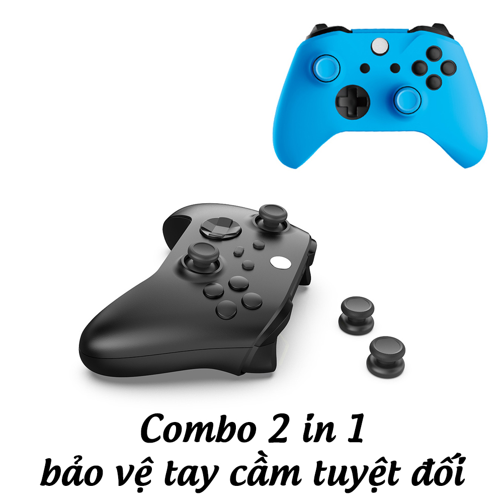 Bọc tay cầm Xbox One s - Tặng kèm bọc núm analog