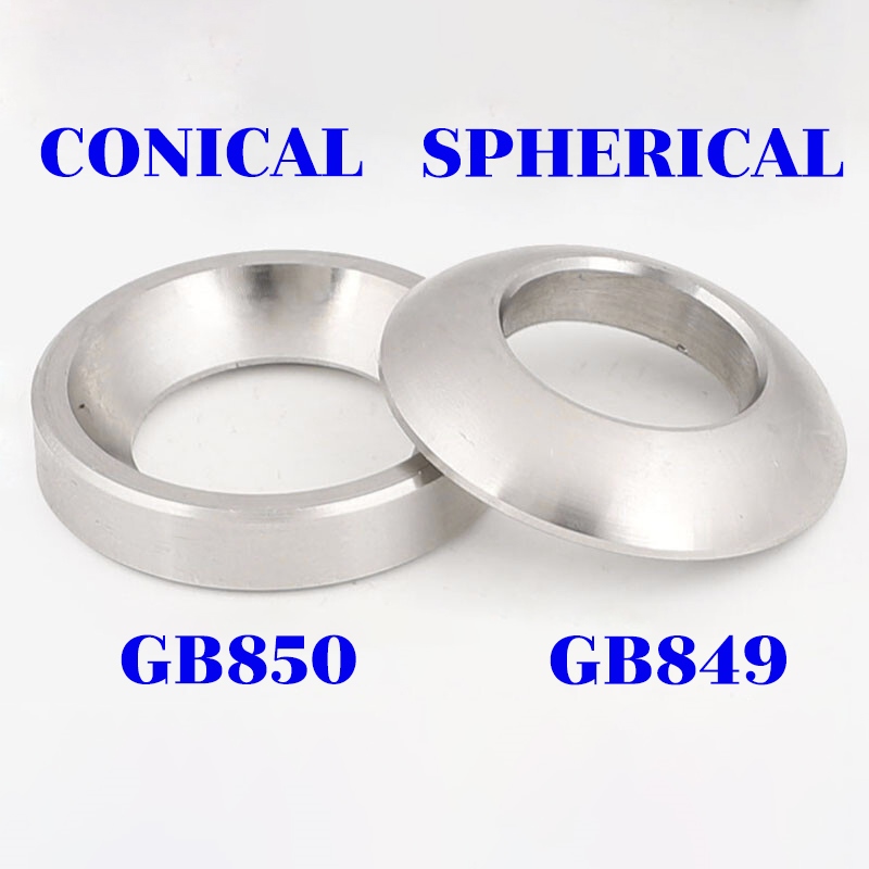 304 Stainless Steel Conical Washer Solid Countersunk Spherical Gasket
