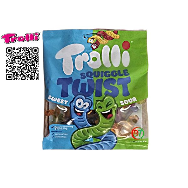 Kẹo dẻo Trolli (nhiều vị) gói 77g tới 230g