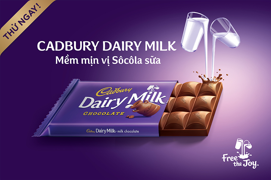 Socola Cadbury Dairy Milk 160G