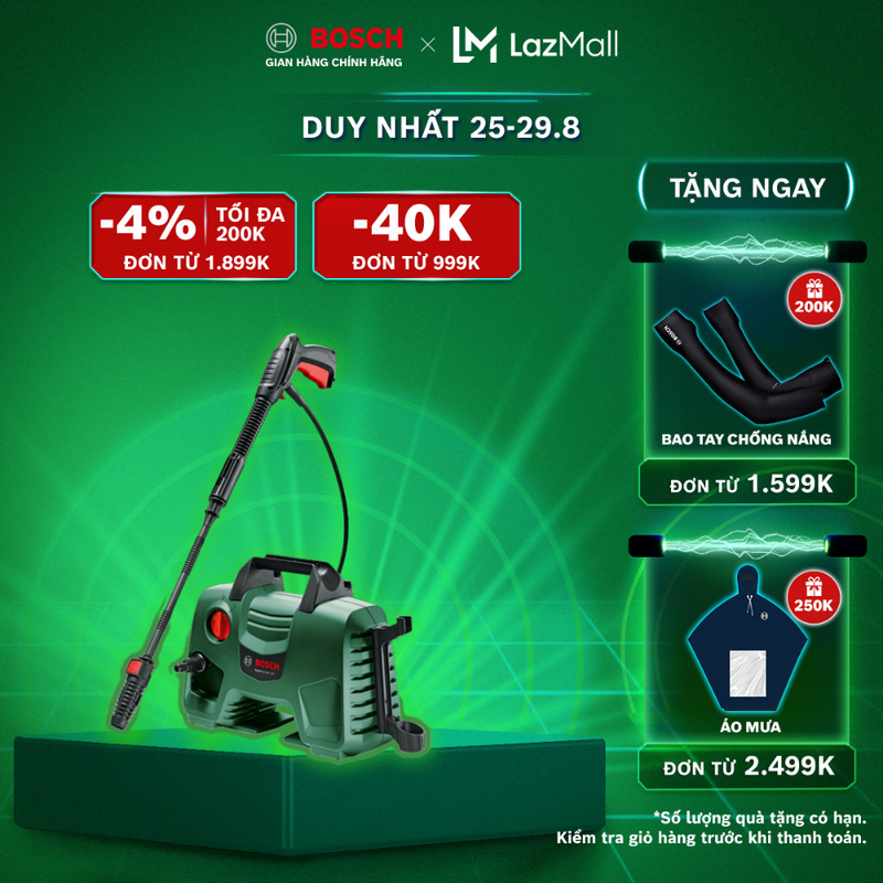 Máy phun xịt rửa Bosch Easy Aquatak 120