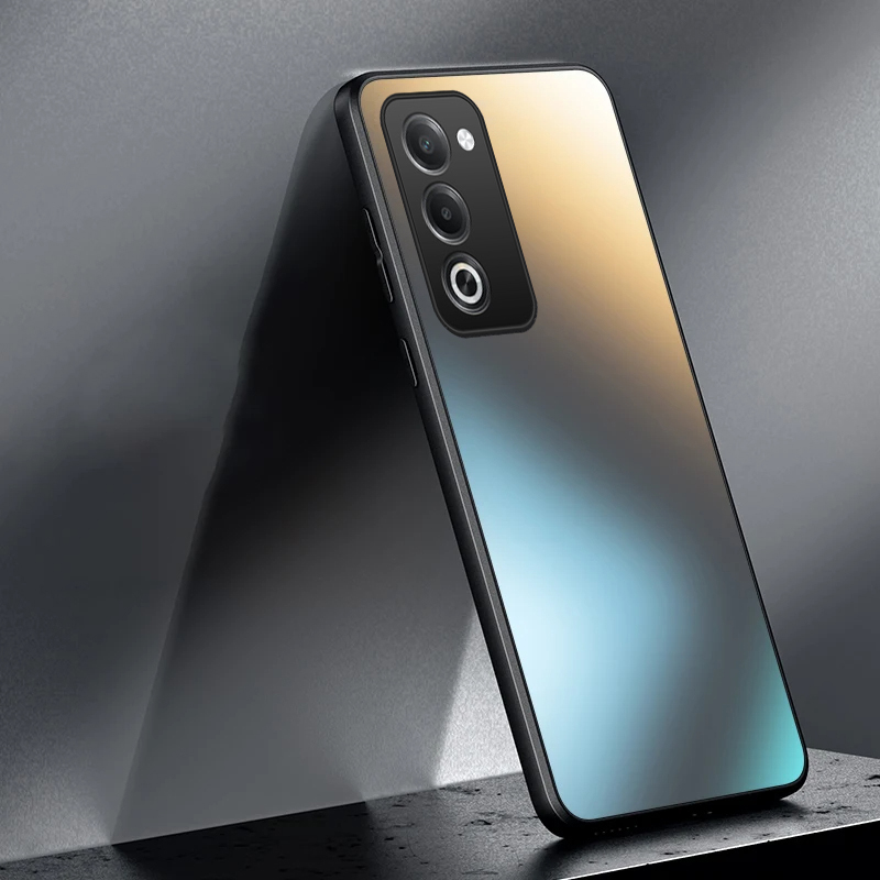 Phone case OPPO A5i Pro Shockproof Non-slip Matte meatl anti-fingerprint Hard Back cover OPPO A5 2025 Back cover.