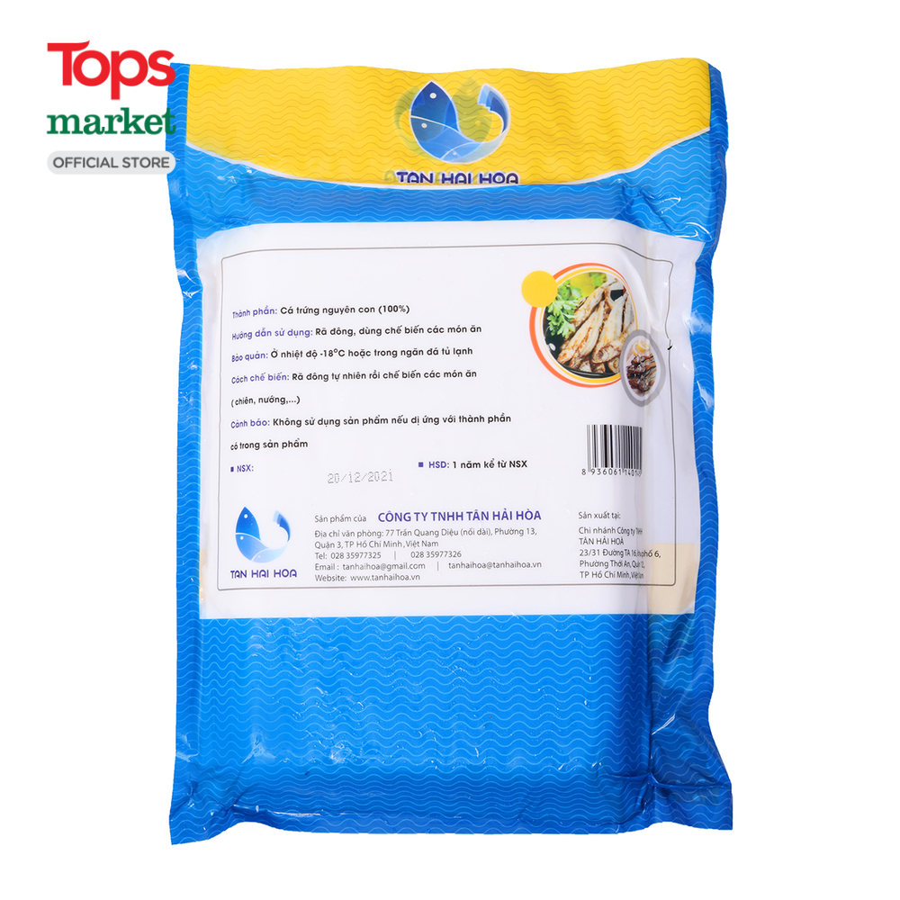 Cá Trứng Tân Hải Hòa 500G