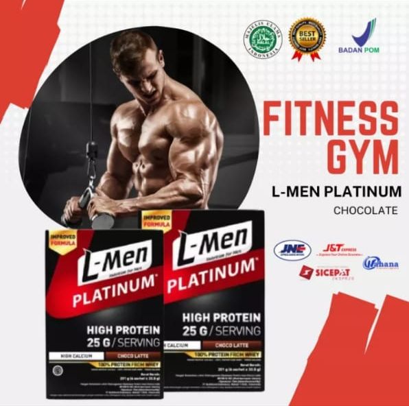l men/ l men platinum/ l men high protein/l men suplemen penambah