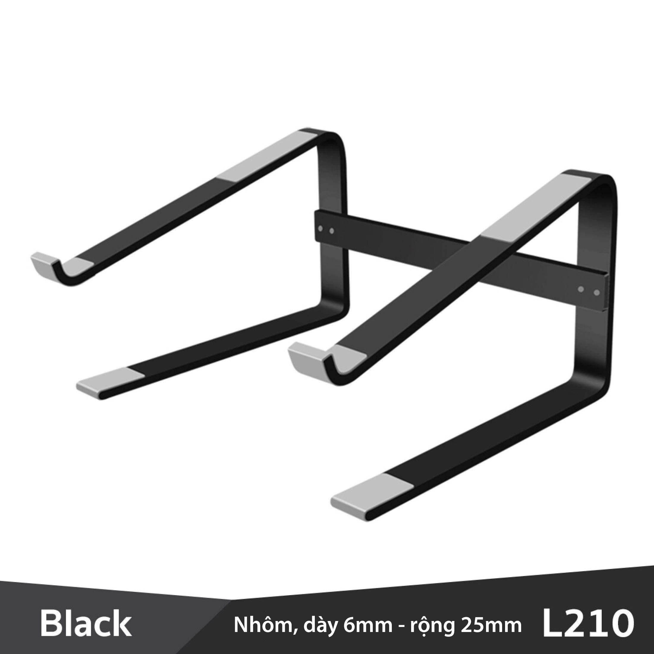 Đế Laptop Nhôm,Giá đỡ laptop bằng hợp kim nhôm thích, hợp cho notebook, cho MacBook, cho máy tính bảng, máy tính bảng.