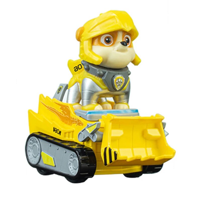 Paw Patrol Rescue Knight Return Car Building Block Chase Skye Rubble ...