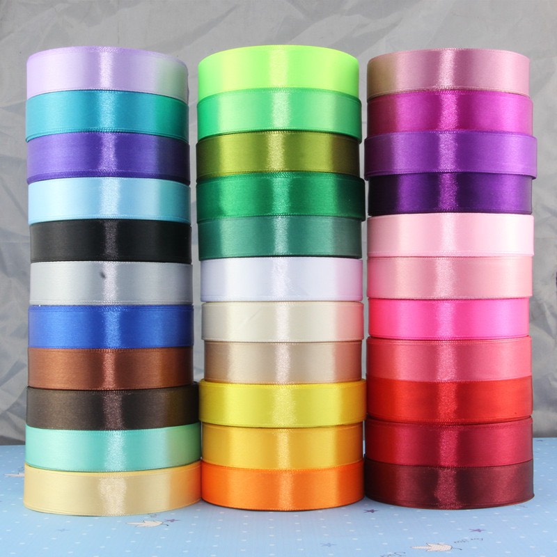 Cuộn Ruy Băng Lụa Trơn (bản 2cm)