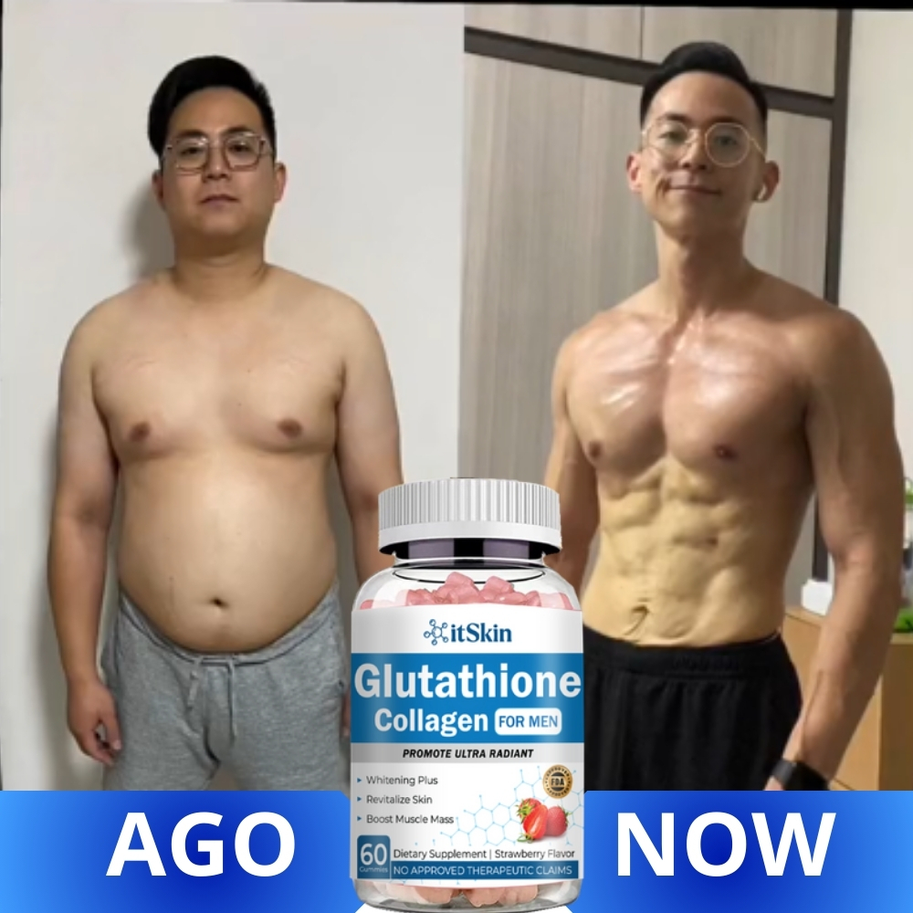it skin glutathione collagen for men review Codeage Supplément L-Glutathion, Glutathion et Phospholipides Complexe main image 1