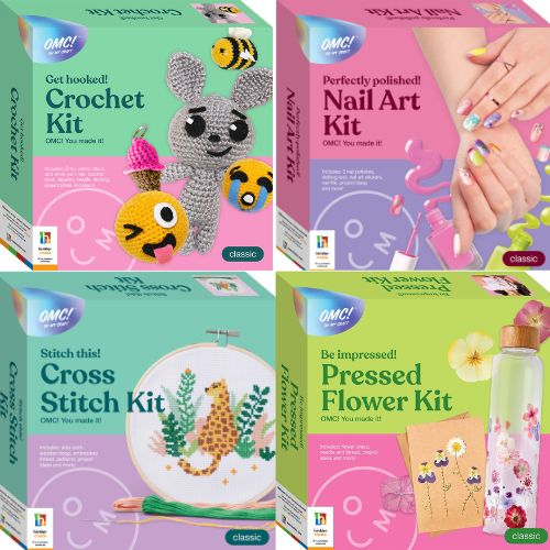 OMC! Stitch This Cross-stitch Kit - Craft Kits - Art + Craft - Children -  Hinkler