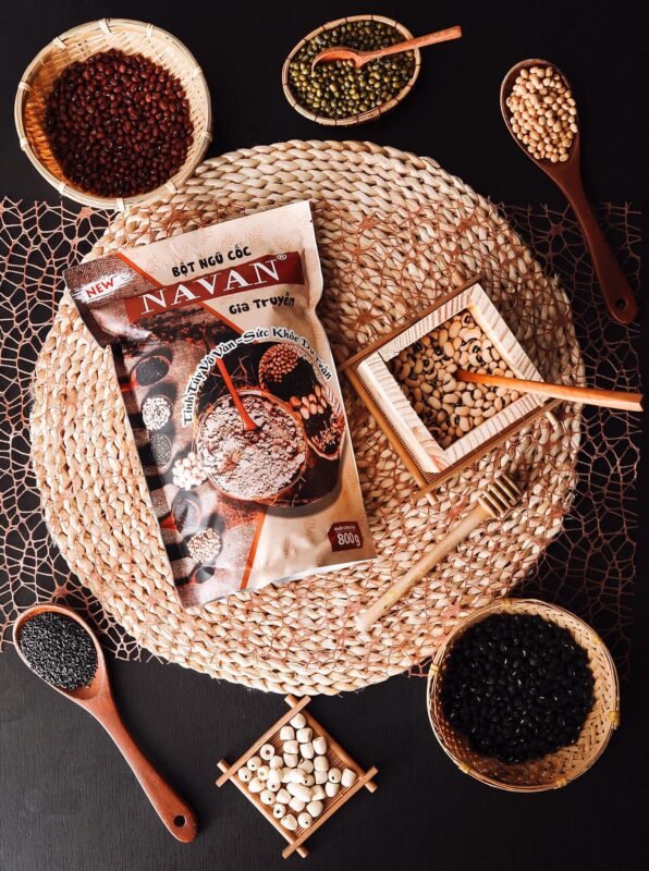 Bột ngũ cốc dinh dưỡng 7 vị NAVAN 800g