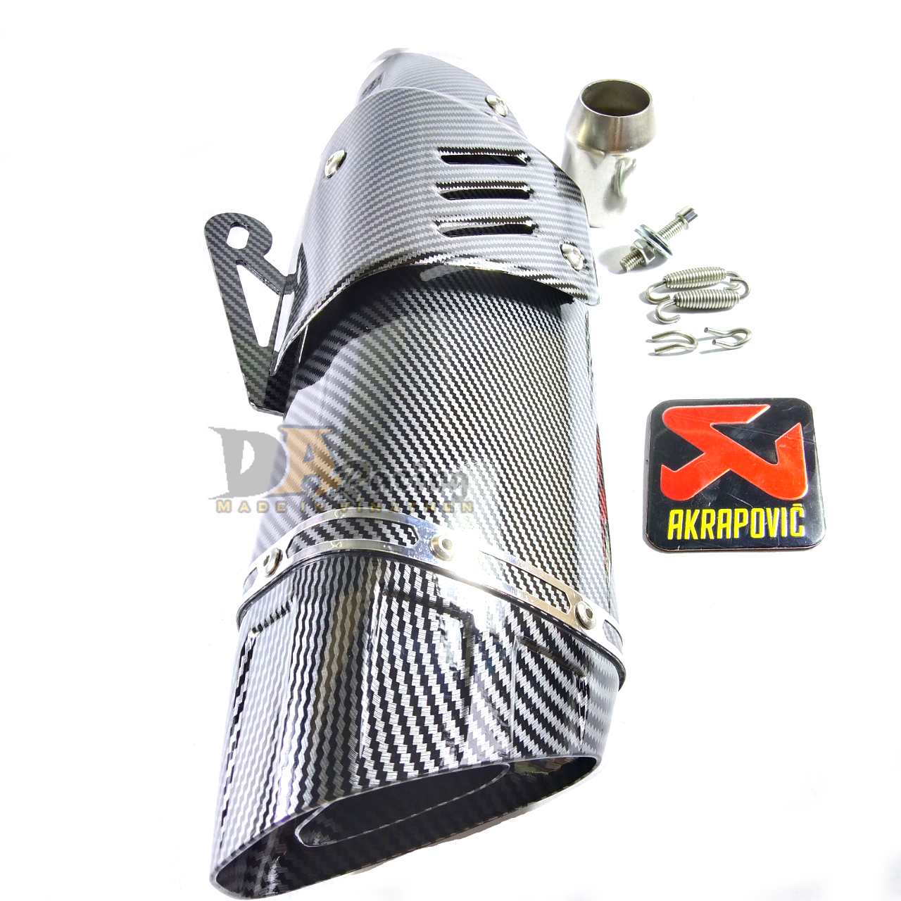 lon pô AKRAPOVIC R1 loại 1 Full Carbon