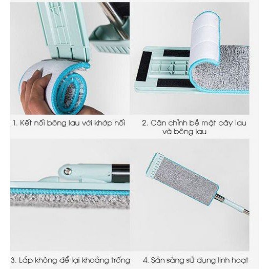 Chổi lau nhà tự vắt thông minh