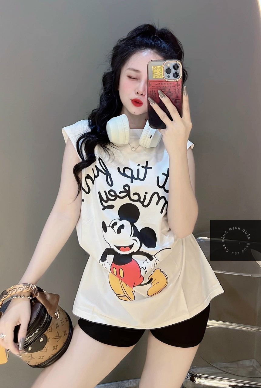 COMBO 2 Set bộ đùi chất cotton hình Micky