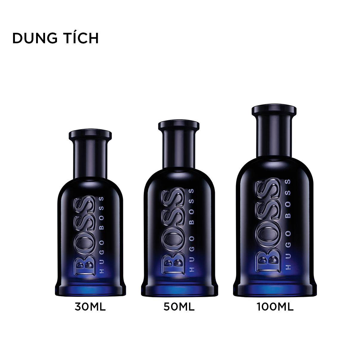 [VALENTINE SALE | MUA 2 GIẢM 8% + VOUCHER ĐẾN 20% + QUÀ ĐẾN 3 TRIỆU] Nước hoa Nam BOSS Bottled Night EDT 50ml