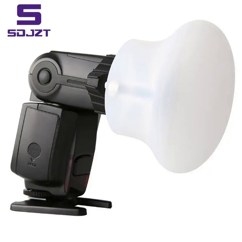 1Pc Silicone Soft Light Shade Rubber Mod Sphere Modular Flash Accessories for Canon Nikon Yongnuo Camera Speedlite Mod