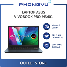 Laptop Asus VivoBook Pro M3401QA-KM040T (AMD Ryzen 7 5800H) (Xanh) – Laptop cũ