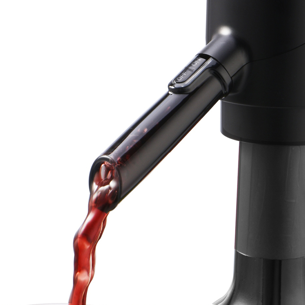 Circle Joy  2 in 1 Wine Dispenser Set Portable Electric Wine Sobering Device Easy And Efficient Fast Dispensing Wine USB Charging For Home Party Bar Hotel Restaurant Use
