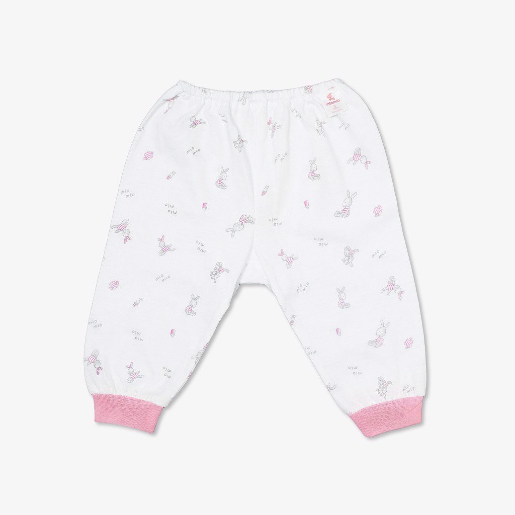 [ MIO mỏng] Quần dài bo gấu MIOMIO (0m-24m) phom rộng