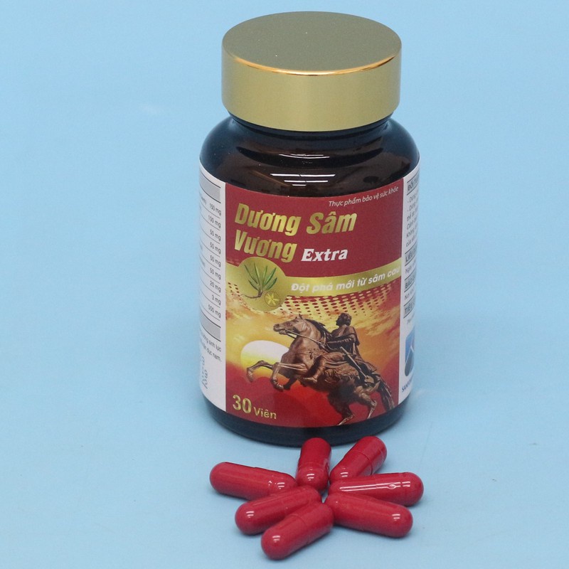 Dương sâm vương extra, hộp 30 viên