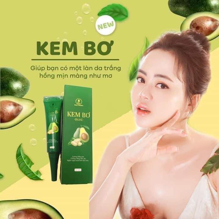 Kem Bơ OLIC Dưỡng Trắng Mịn Da 3in1