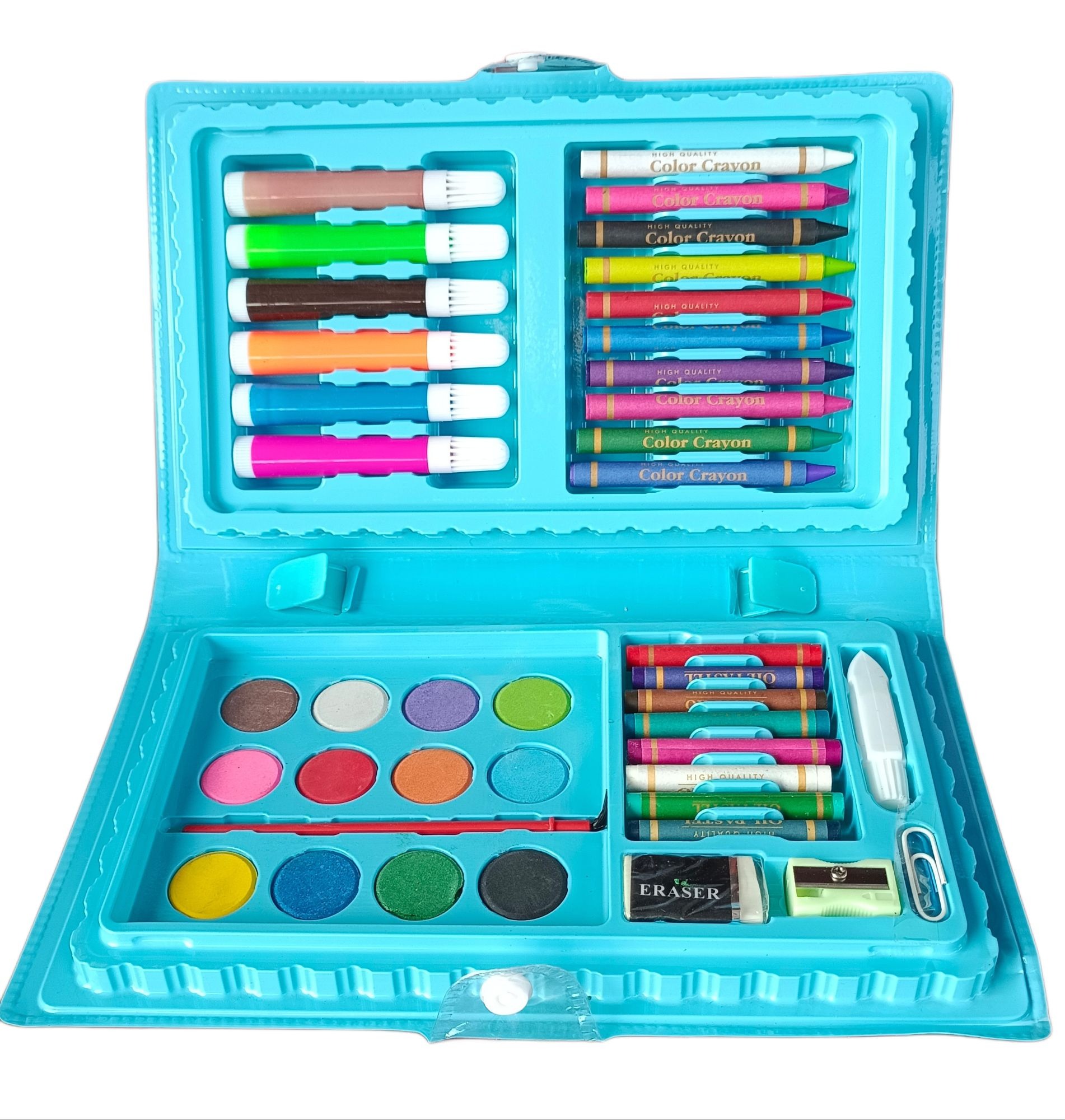 24/42 Pcs Color Set/Kit for Drawing & Painting Portable Art Box | 12 ...