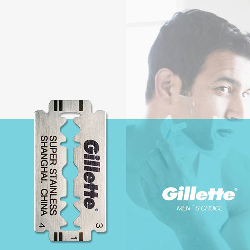New Shaving Razor For Men 1 Holder With Blade Classic Safety Razor Shave Beard. 