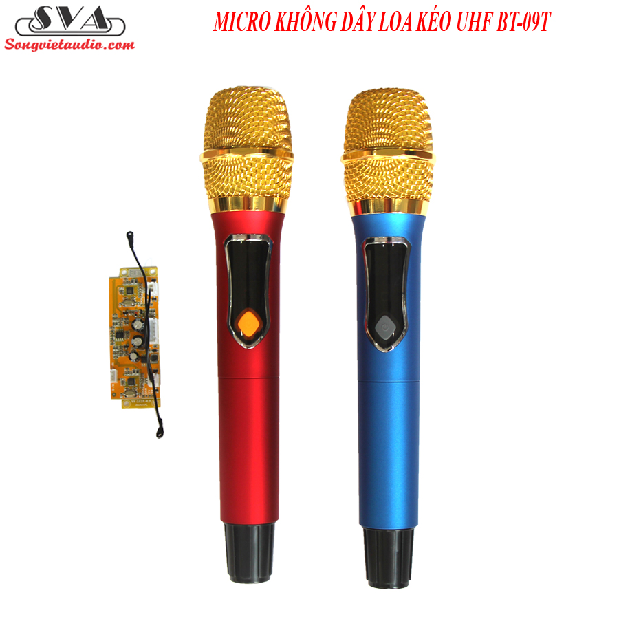 MICRO KHÔNG DÂY LOA KÉO UHF BT-09T