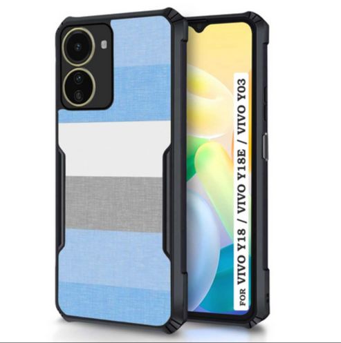 For Vivo Y18 Transparent Back Case Luxury Xundu Shock-Proof Bumper Protective Phone Cover