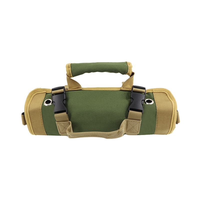 Roll Hardware Tool Kit Garden Style Electrician Carpentry Storage Bag Multi-purpose Car Hanging Storage Bag