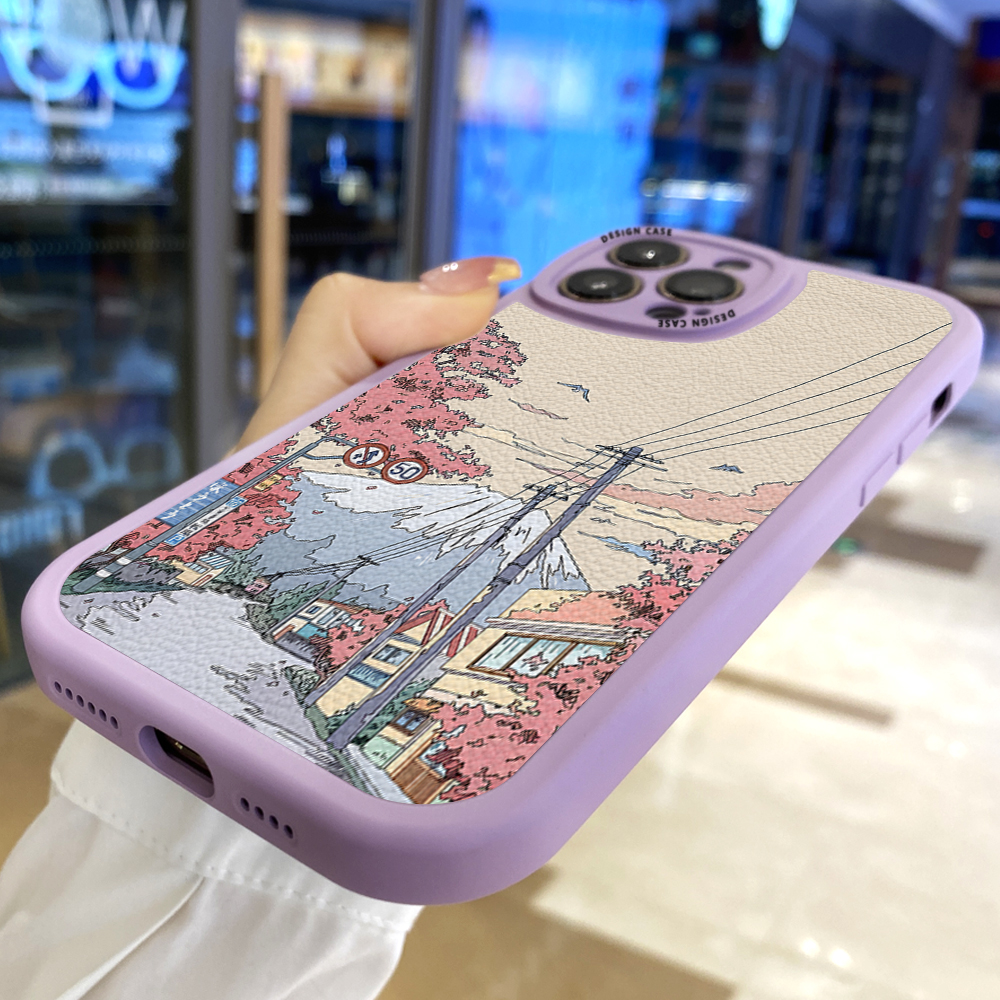 AMORVOR%20for%20Vivo%20Y03%20Y18%20Y18E%20Y18S%205G%20Back%20Cover%20PU%20Leather%20Comic%20Street%20Phone%20Case%20Soft%20Silicone%20Edge%20Phone%20Cover%20-%20Image%208