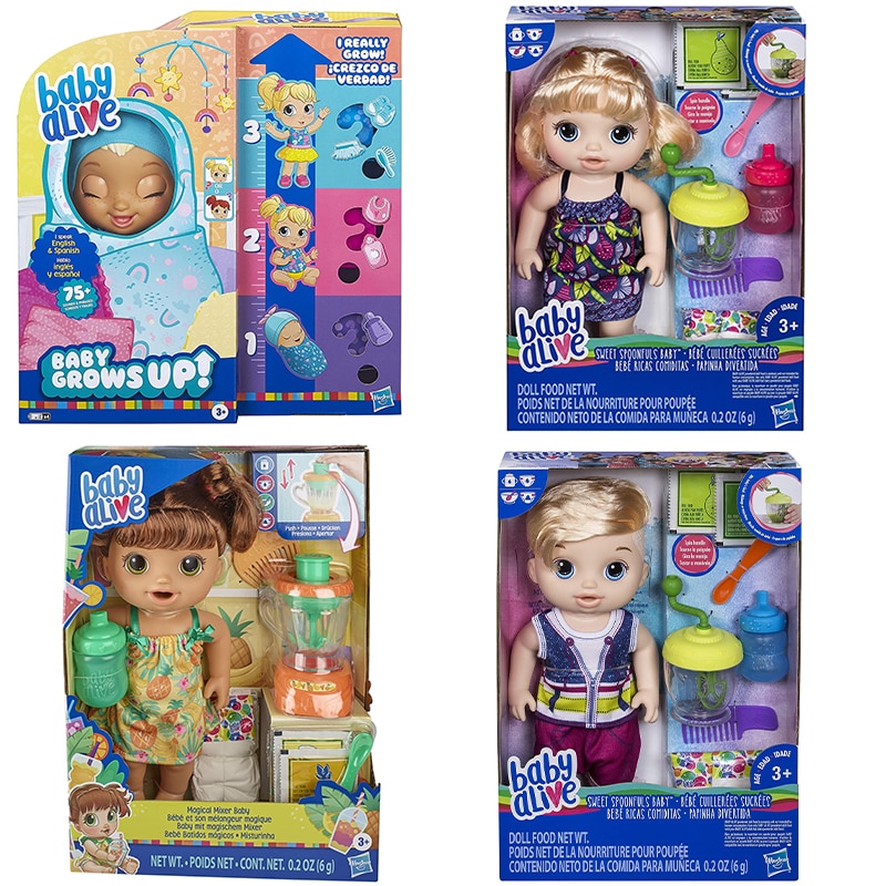 Original Baby Alive Doll Baby Grows Up Magical Mixer Baby Doll