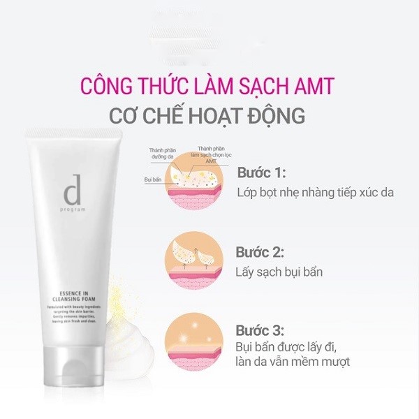 d Program Essence In Cleansing Foam 120G