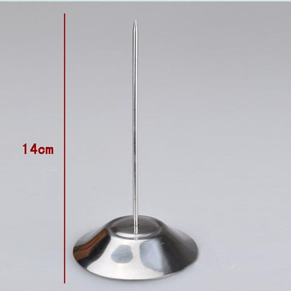 Cọc inox ghim bill  Dụng cụ barista