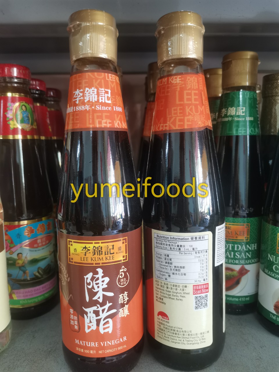 Dấm Tiều Lee Kum Kee 500ml